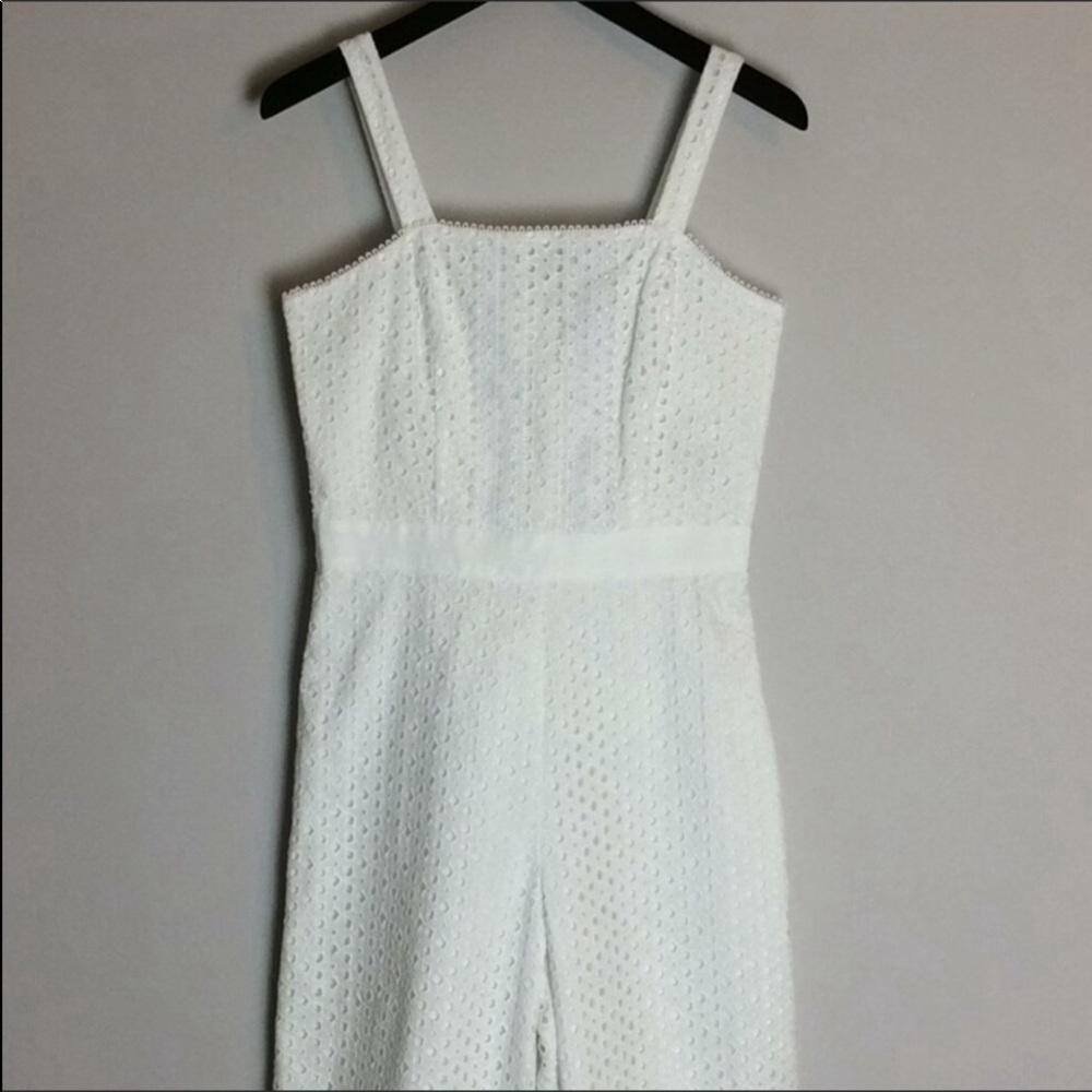 Banana Republic Eyelet Lace Elevated Jumpsuit - Picture 7 of 8